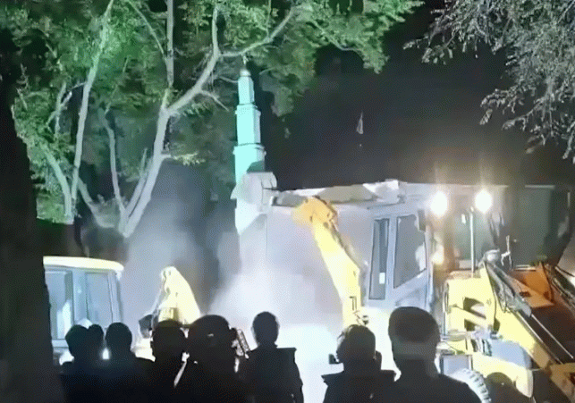 BulldozerAction on Illegal Majid