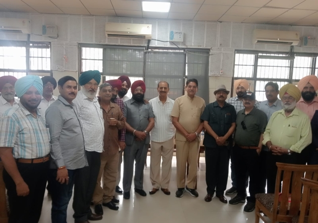 Reunion of retired police officer from Chandigarh police