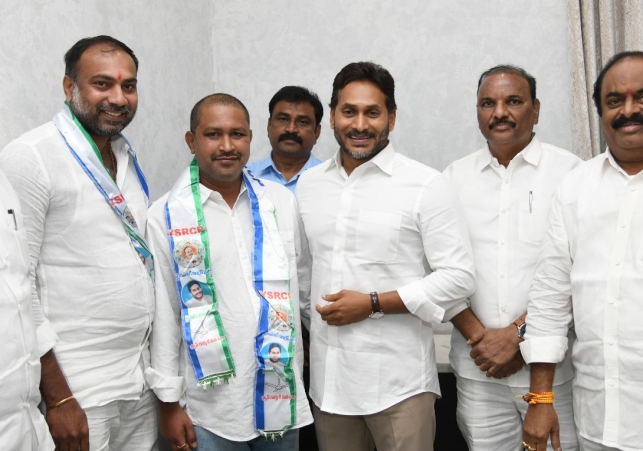 Janasena leaders have joined YSRCP