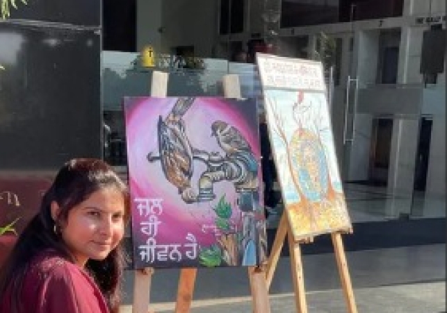 Ludhiana Artist Uses Calligraphy to Keep Punjabi Language Alive