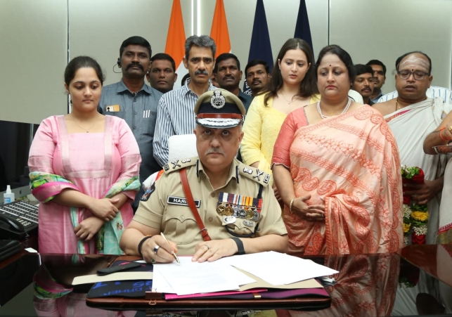 Shri Harish Kumar Gupta IPS takes over as full time DGP