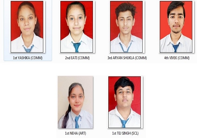 Yashika student of B.K. School hoisted the flag