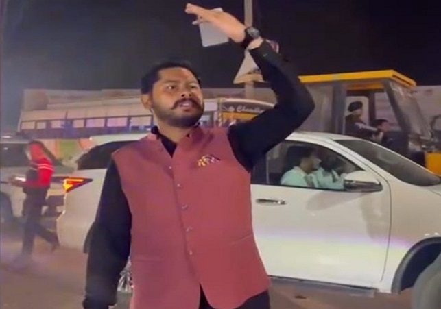 AAP MLA Sees Ambulance Stuck in Jam, Gets Down on Road Himself