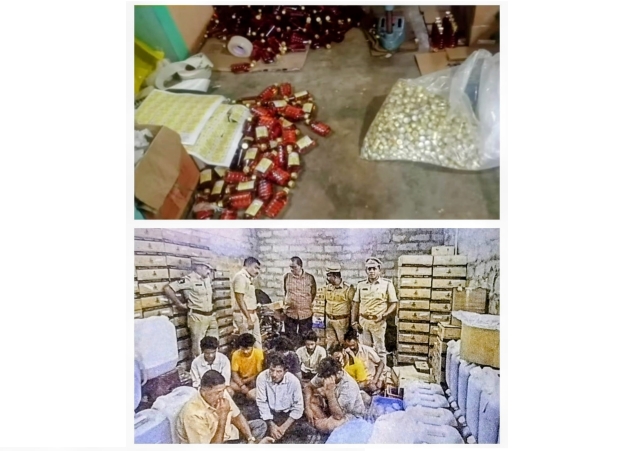TDP leader's illegal liquor industry empire in Mulakalacheruvu