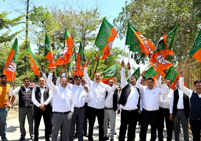 BJP Legal Department Celebrated the Party's Resounding Victory
