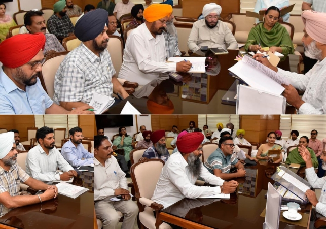 Finance Minister Harpal Singh Cheema presided