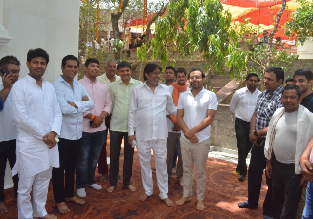 Installation of the Divine Family of Lord Shiva