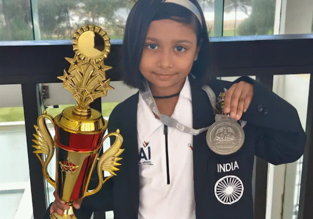 Jaipur young chess star Shreyanshi Jain