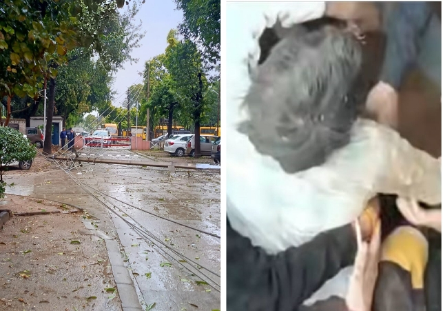 Stormy Winds and Heavy Rains Wreaked Havoc