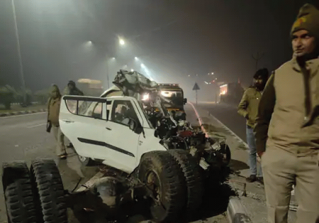 Horrific road accident in Shamli