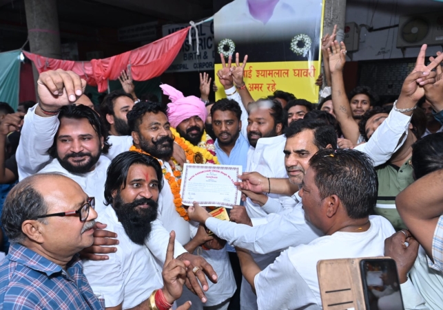 Monu Won the Safai Karamchari Union Election