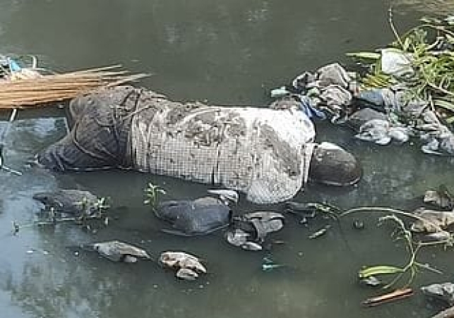 Dead Body found in a Dirty Drain