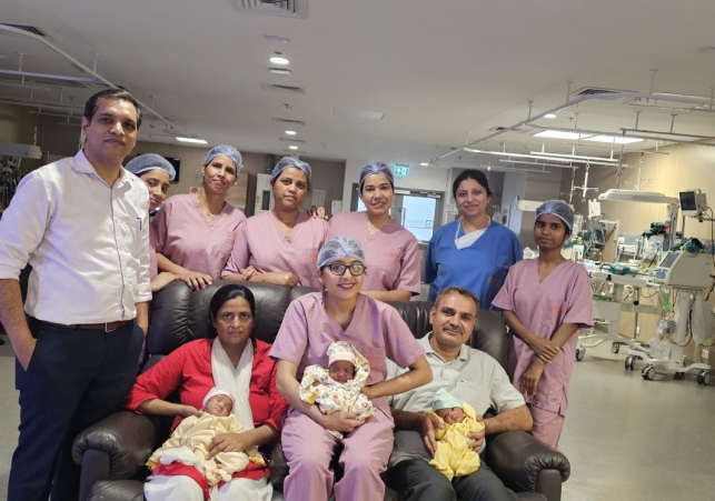 Tridevi Newborn Girls were Born