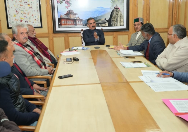Chief Minister held a Meeting with Progressive Horticulturists