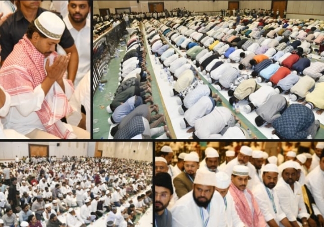 YS Jagan Participates in Iftar Feast