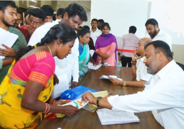 Minister Mandipalli on the Public Resolution Platform