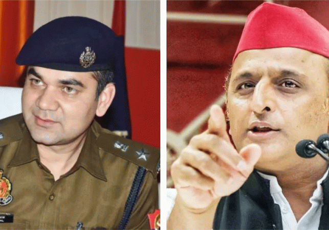 Akhilesh Yadav IPS Ajay Pal Sharma News