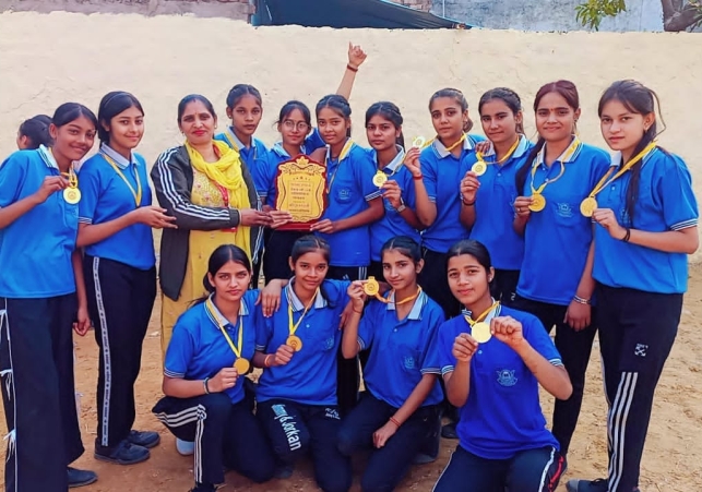 Krida Bharti organised Kho Kho competition in Palwal