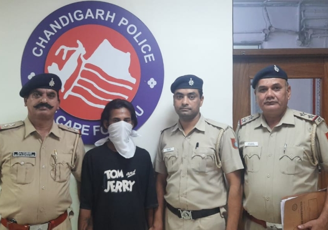 Police arrested the drug peddler accused of drug smuggling