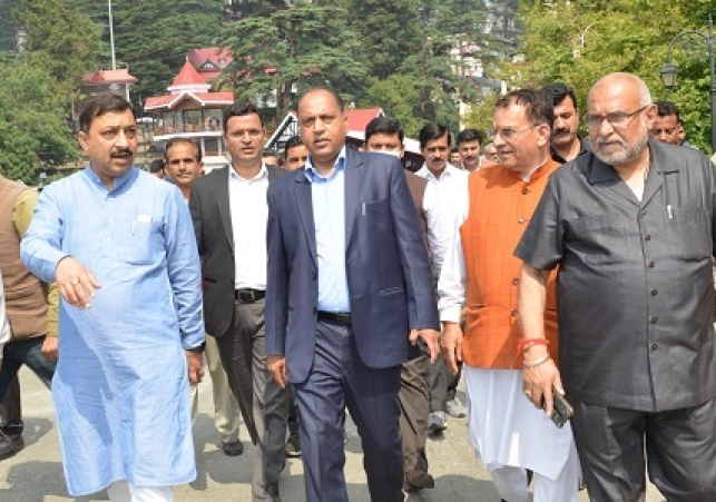 मुख्यमंत्री ने रिज पर प्रधानमंत्री की रैली की तैयारियों का जायजा लिया