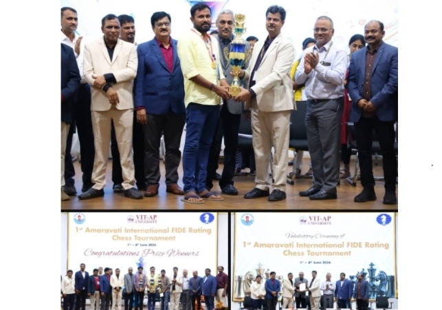 Amravati FIDE Chess Tournament concludes at VIT University