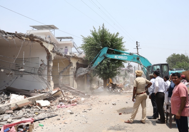 Campaign to Demolish Illegal Constructions