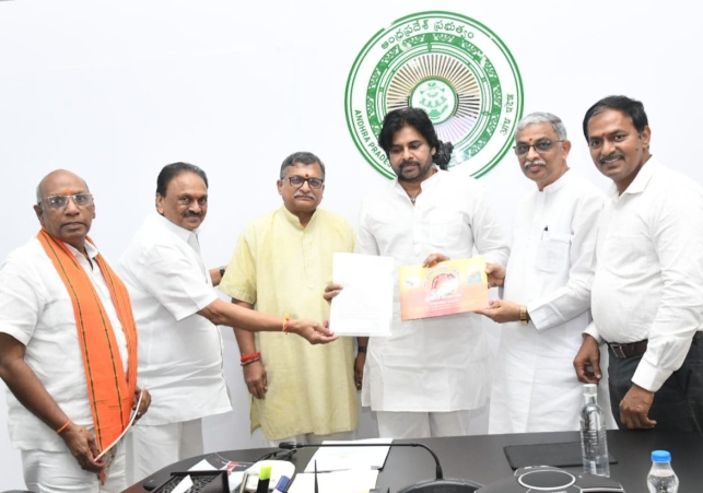 VHP leaders met Deputy Chief Minister Pawan Kalyan