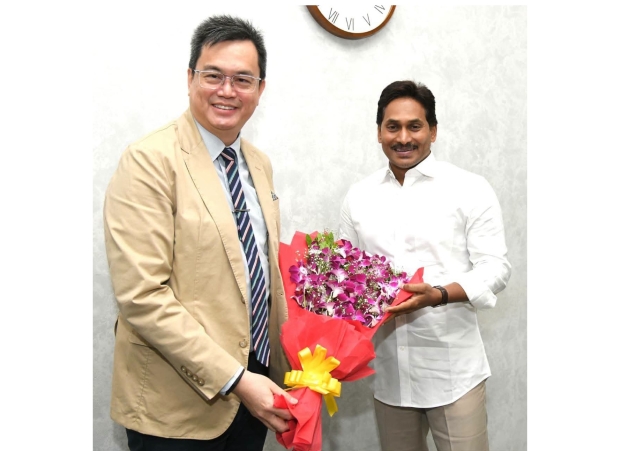 The Singapore Consulate met with former CM YS Jagan