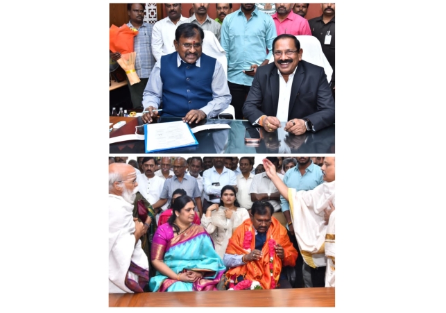 G. Sai Prasad takes charge as Chief Secretary of Andhra Pradesh