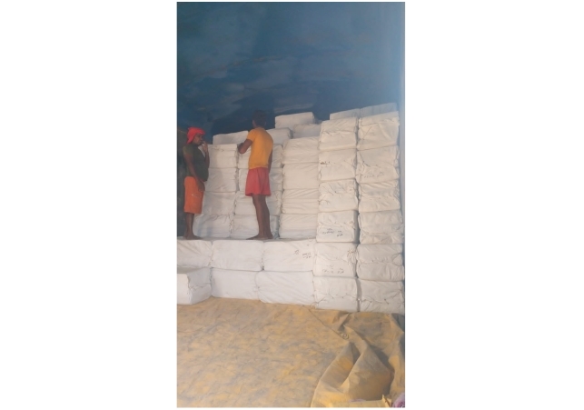 52 tonnes of paper loaded from Kathua Railway Station to Azra