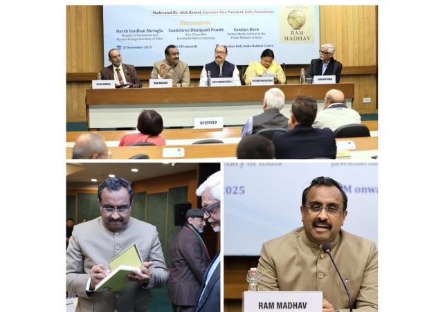 “The New World” written by Ram Madhavji was released