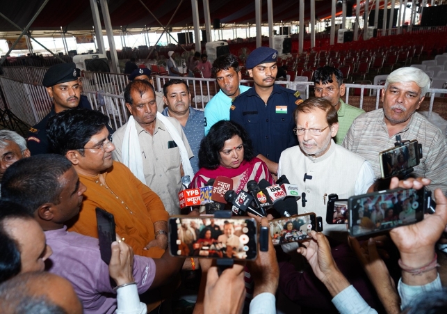 Preparations Complete for Lord Parshuram Janmotsav Program