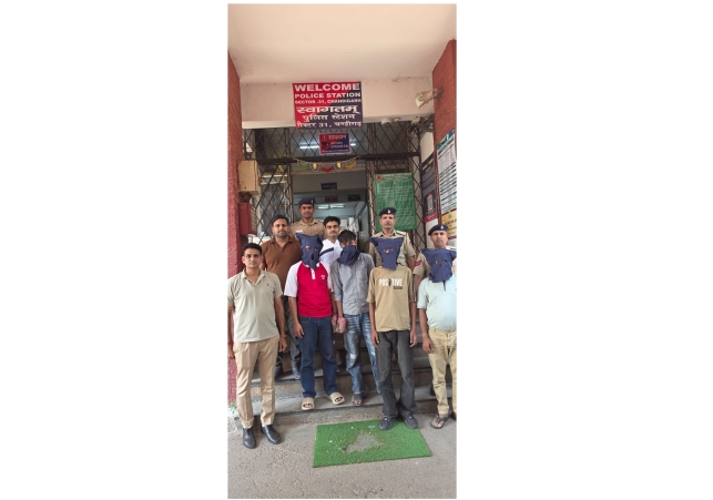 Police apprehend four accused