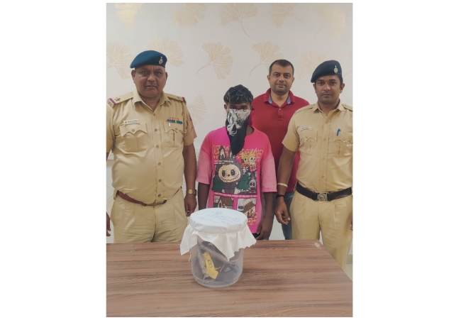 Sector 24 Police Post has Apprehended an Accused