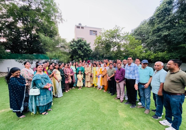 Haryana Deputation Employees Association celebrated Teej Festival