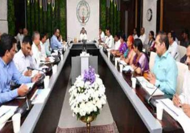 Chief Minister YS Jagan holds review meeting