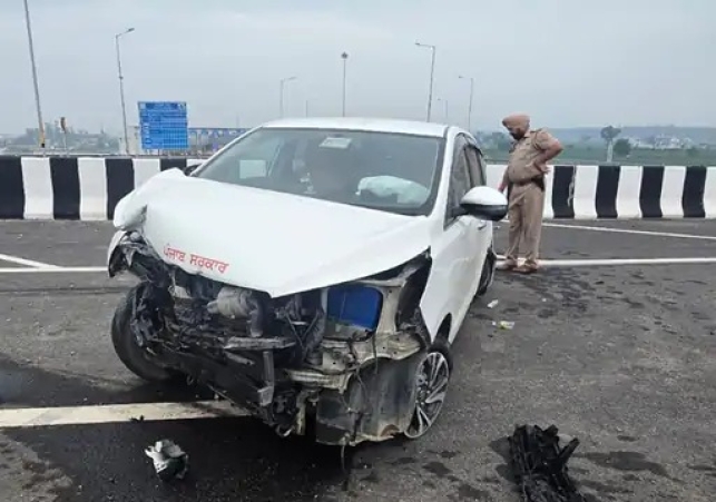 AAP MLA meets with a Major accident in Punjab