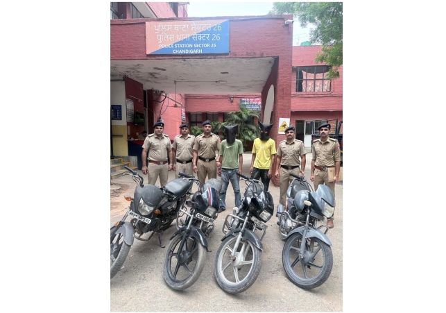 Police Apprehended two accused Robbers