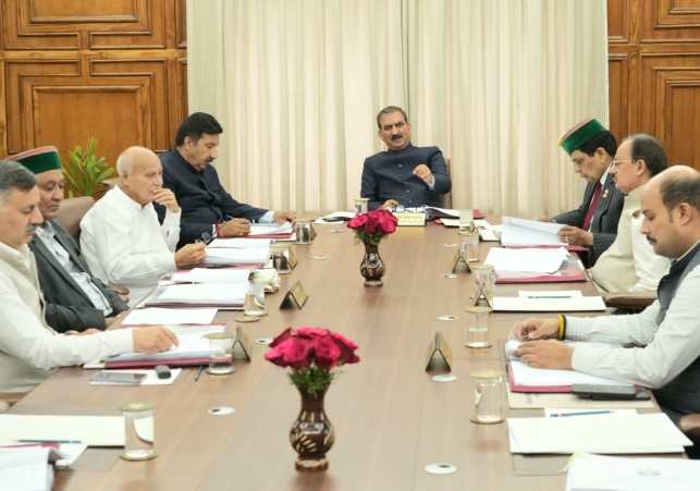 Himachal Cabinet Meeting