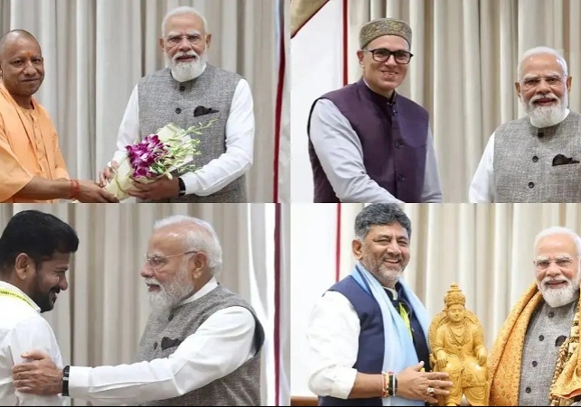 नीति आयोग बैठक के बाद पीएम मोदी से मिले कई राज्यों के मुख्यमंत्री; जानिए किन-किन मुद्दों पर हुई बात