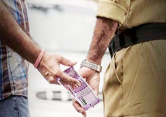 ASI arrested for taking bribe in Haryana