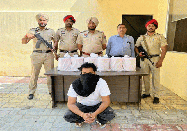 Punjab Police recovered 15 kg of heroin from Amritsar, one person arrested