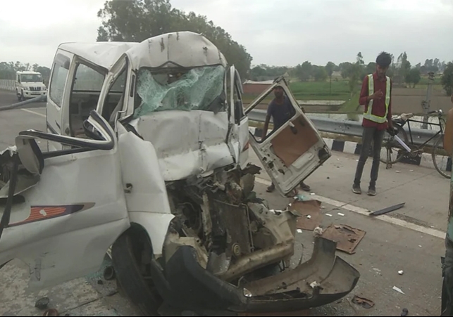 Accident in Sonipat