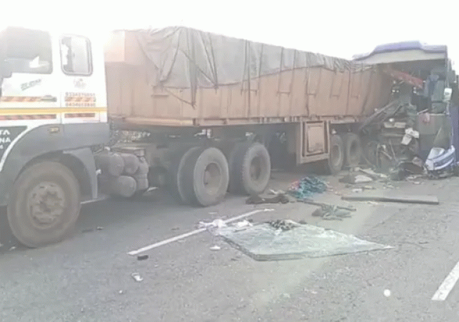 Horrific Road Accident in Fatehgarh Sahib