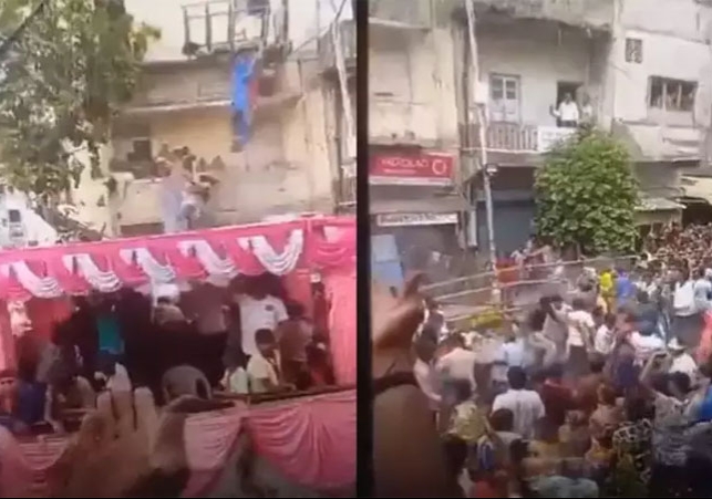 Ahmedabad Jagannath Rath Yatra Balcony Collapses Incident