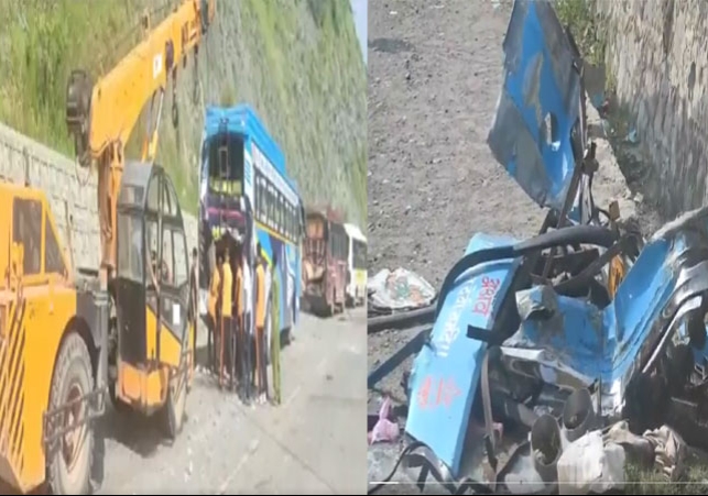 Amarnath Pilgrims Bus Accident In Ramban Near Chandrakot