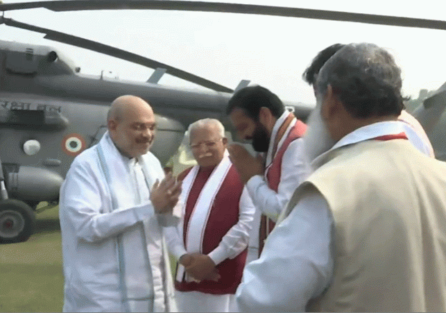 Amit Shah Visit in Karnal Haryana Antyodaya Maha-Sammelan Update