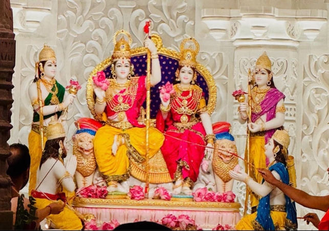 Ayodhya Ram Darbar Pran Pratishtha First Darshan Ramlala Mandir