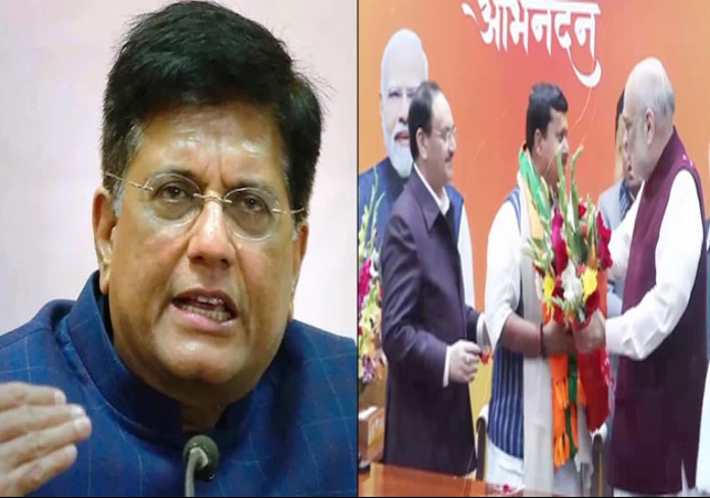 BJP Appoints Piyush Goyal As Election Incharge Of Tamil Nadu Election