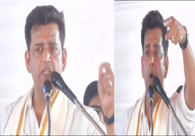 BJP MP Ravi Kishan Tree Speech Video Viral Environment Campaign